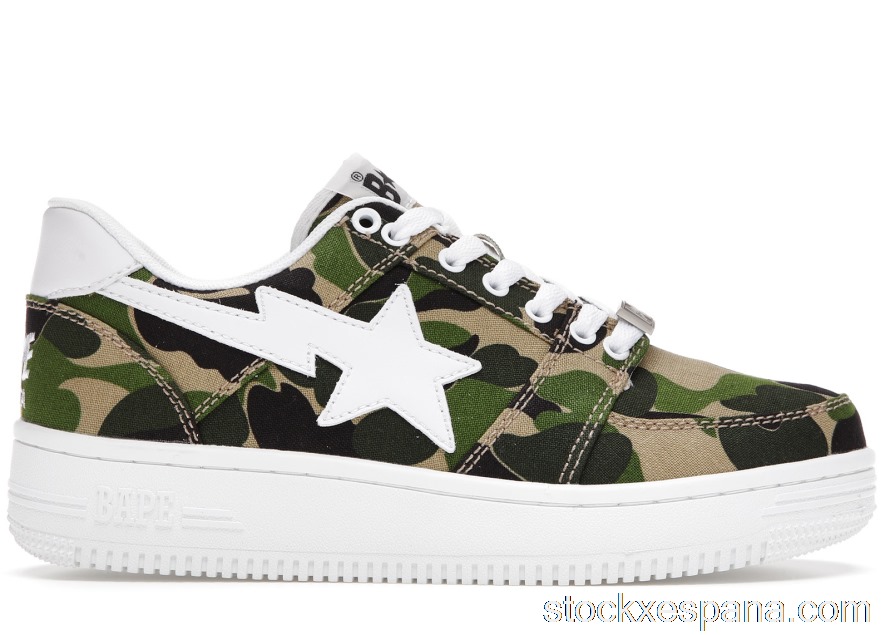 Outlet A Bathing Ape Bape Sta Low ABC Camo 20th Anniversary Green 1C70191020/1G30-191-001/1H30191001