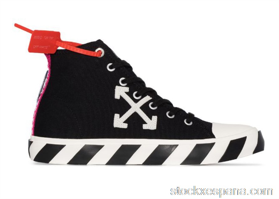 Outlet Arrow Canvas Mid Top Black OMIA119S20D330381001