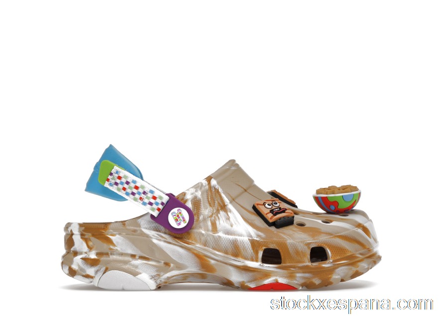 Outlet Crocs Classic Clog Cinnamon Toast Crunch (GS) 207925-2E9