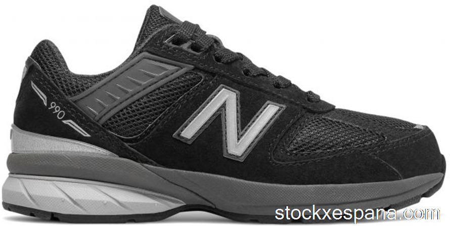 Outlet New Balance 990 v5 Black (PS) PC990BK5