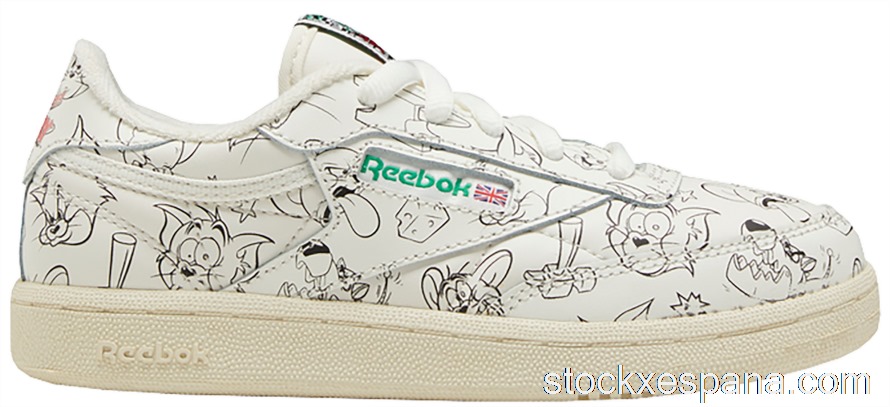 Outlet Reebok Club C Tom & Jerry All-Over (PS) FX4013