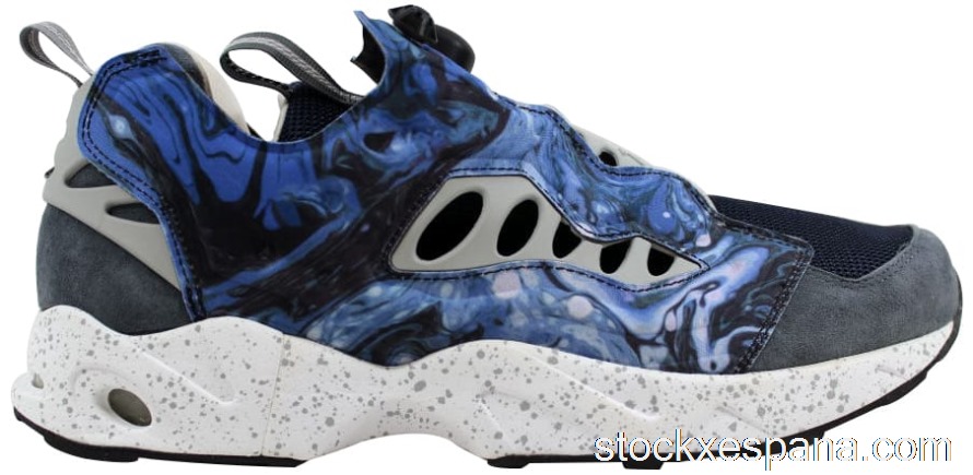 Outlet Reebok Garbstore Instapump Fury Road Blue/Graphite-Snowy Grey V65974