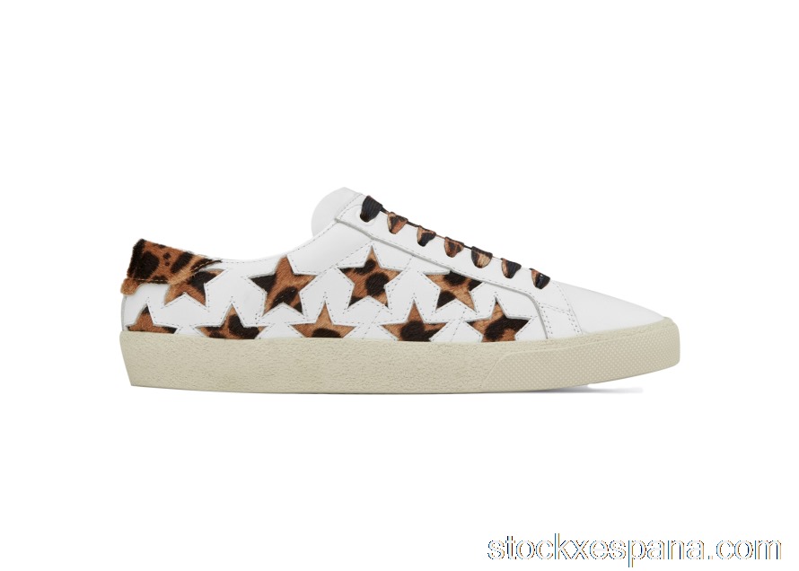 Outlet Saint Laurent Court Classic SL/06 Leopard California (W) 5337290M5F09299