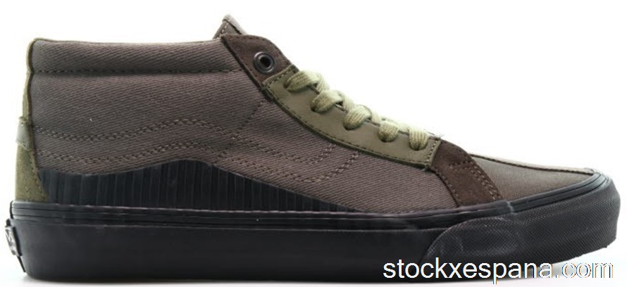 Outlet Vans 138 Mid Taka Hayashi Military Green VN0A45K7VTQ