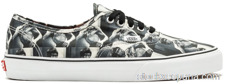 Outlet Vans Authentic Supreme Bruce Lee (White) VN0000ANM