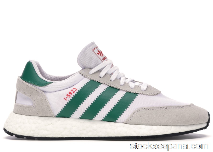 Outlet adidas I-5923 Cloud White Bold Green D96818