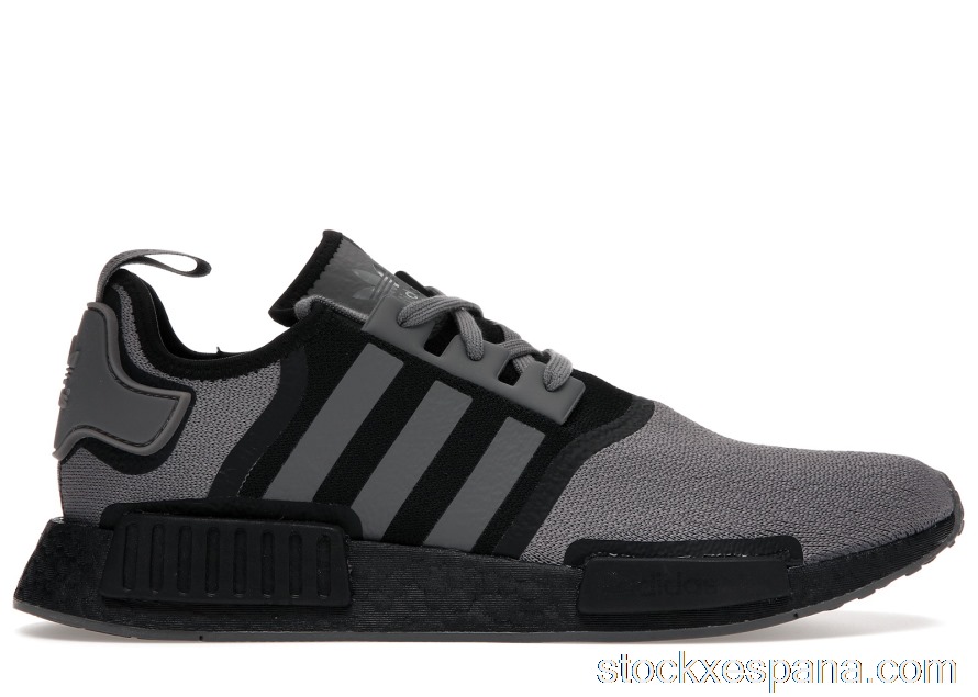 Outlet adidas NMD R1 Grey Four Core Black FV1733