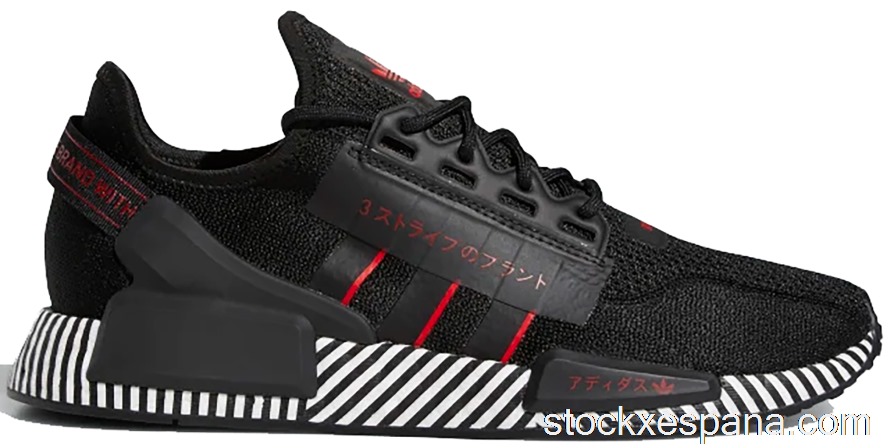 Outlet adidas NMD R1 V2 Dazzle Camo Black FY2104