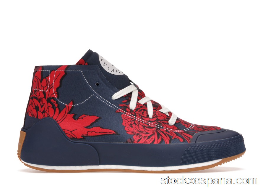 Outlet adidas Treino Mid Sella McCartney Navy Red Floral (W) FY1641
