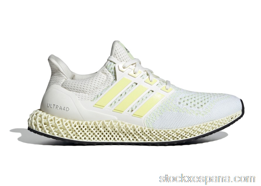 Outlet adidas Ultra 4D Core White Almost Lime GX6366