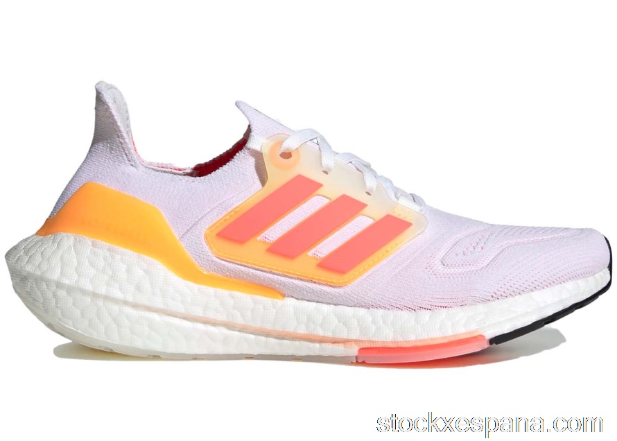 Outlet adidas Ultra Boost 22 White Turbo Flash Orange (W) GX5595