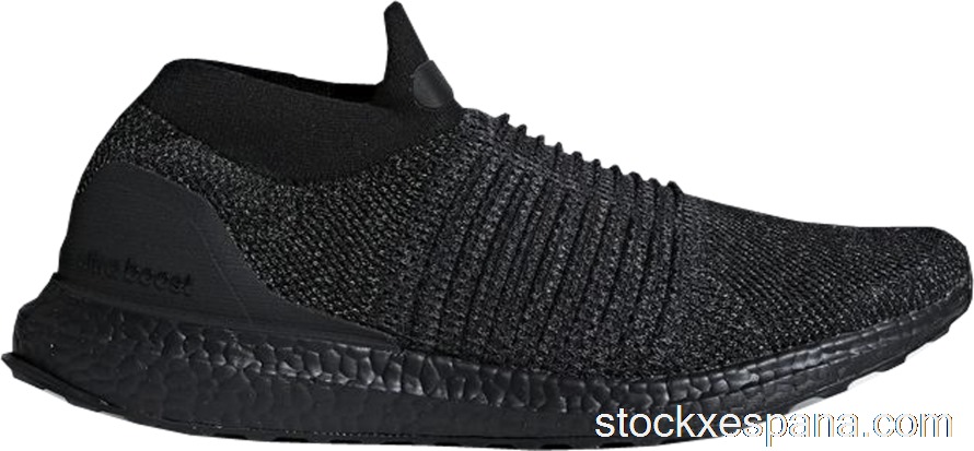 Outlet adidas Ultra Boost Laceless Mid Triple Black BB6222
