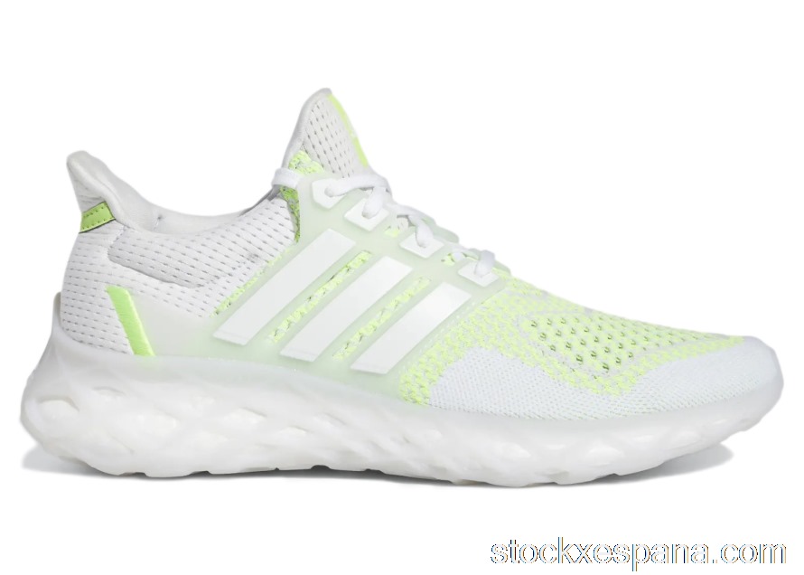 Outlet adidas Ultra Boost Web DNA Dash Grey Pulse Lime GZ1594