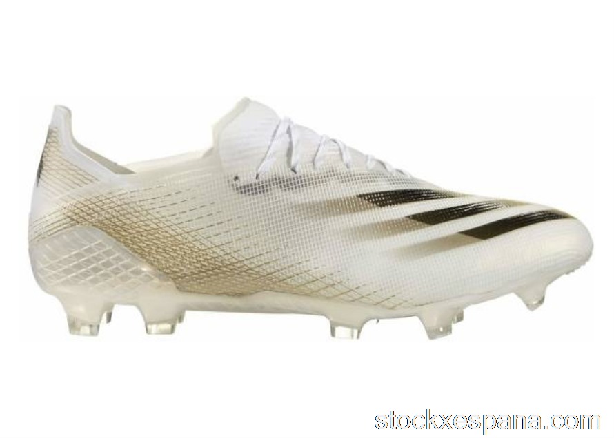 Outlet adidas X Ghosted.1 FG White Black Gold EG8258